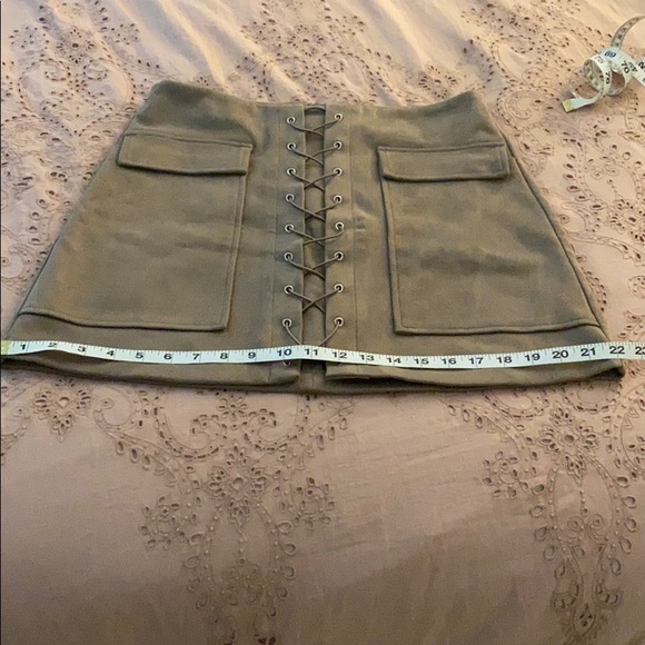 Suede mini skirt - Picture 6 of 7